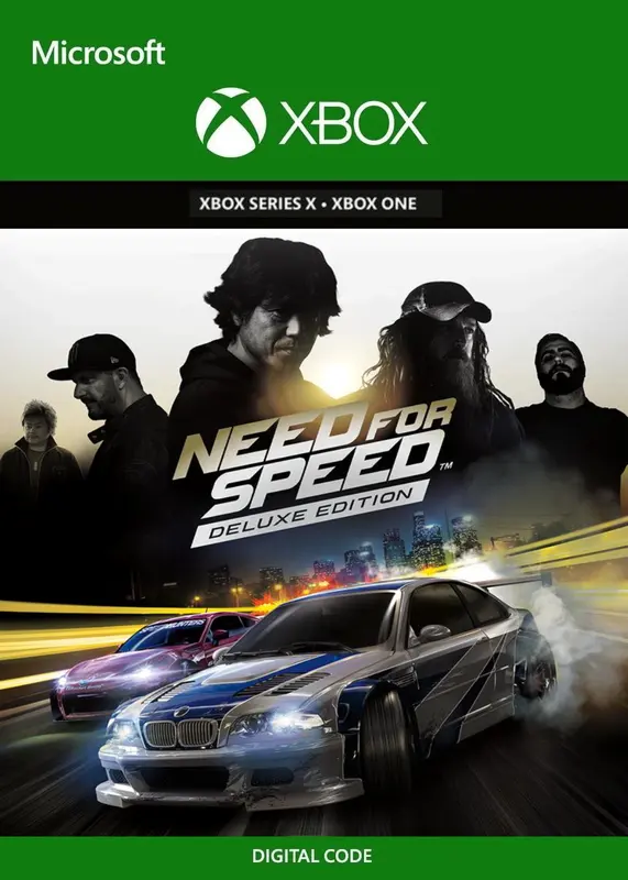 Jaquette de Need for Speed Deluxe Edition — jeu Xbox (Xbox Live)