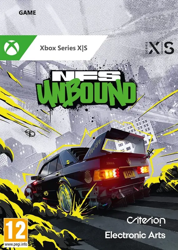Jaquette de Need for Speed™ Unbound — jeu Xbox (Xbox Series X|S)