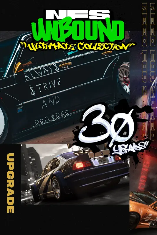 Need for Speed™ Unbound Ultimate Collection Upgrade (DLC) — Xbox Series X|S, Ultimate Collection