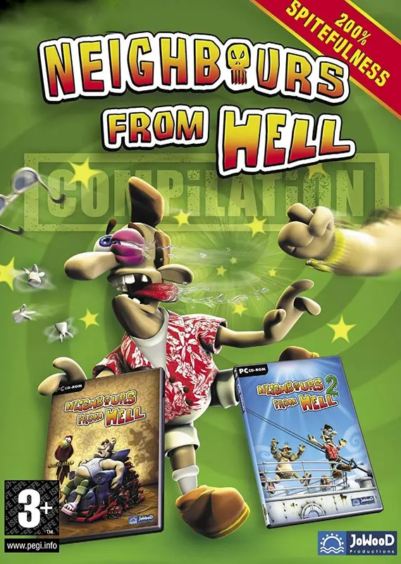 Jaquette de Neighbours From Hell Compilation — jeu PC (Steam)