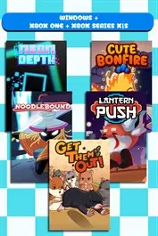 Neon Depth + Get Them Out! + Noodlebound + Lantern Push + Cute Bonfire (Bundle) — Xbox Live / PC, Standard