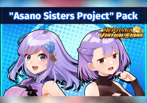 Neptunia Virtual Stars - Asano Sisters Project Pack DLC EN — Steam, Standard