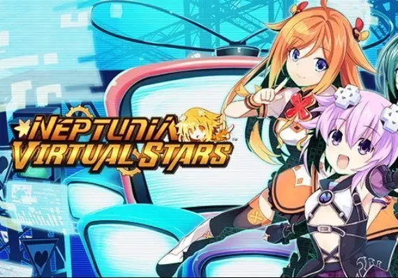 Jaquette de Neptunia Virtual Stars EN/JA/ZH — jeu PC (Steam)