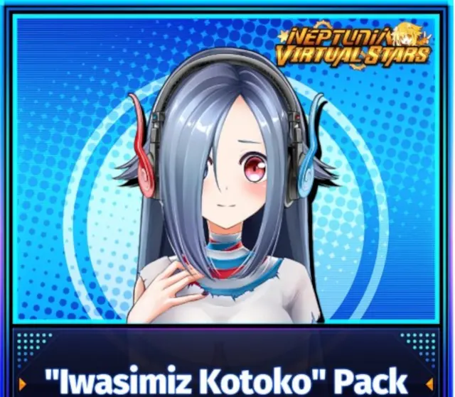 Neptunia Virtual Stars - Iwasimiz Kotoko Pack DLC — Steam, Standard