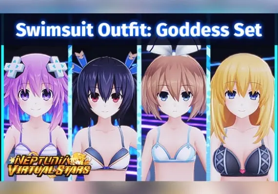 Neptunia Virtual Stars - Swimsuit Outfit: Goddess Set DLC EN — Steam, Standard