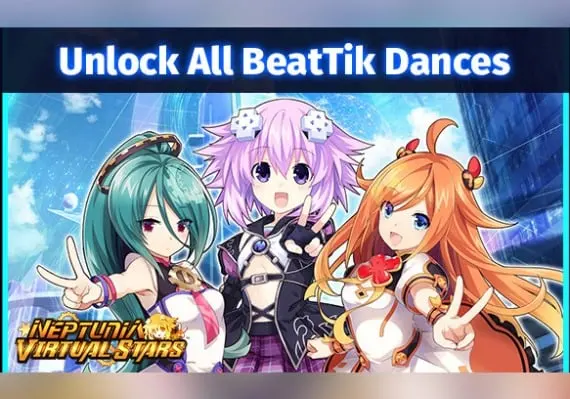 Neptunia Virtual Stars - Unlock All BeatTik Dances DLC EN — Steam, Standard