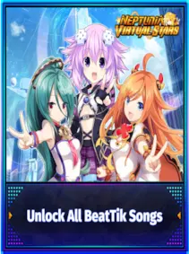 Neptunia Virtual Stars - Unlock All BeatTik Songs — Steam, Standard
