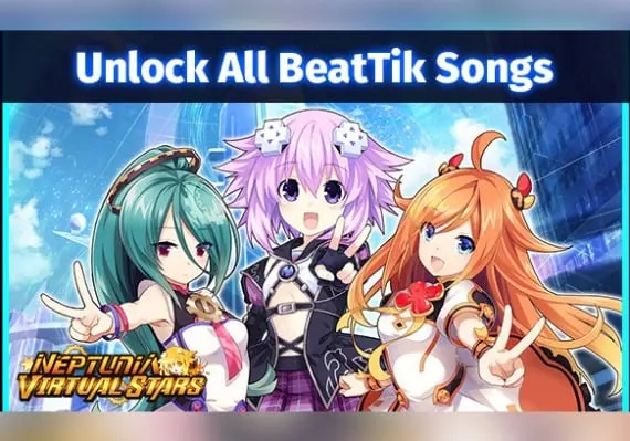 Neptunia Virtual Stars - Unlock All BeatTik Songs DLC EN — Steam, Standard