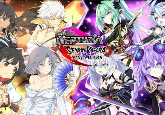 Jaquette de Neptunia x Senran Kagura: Ninja Wars EN/JA/ES/ZH — jeu PC (Steam)