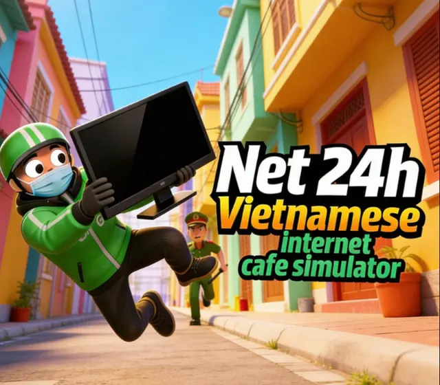 Net 24h: Vietnamese Internet Cafe Chaos — Steam, Standard