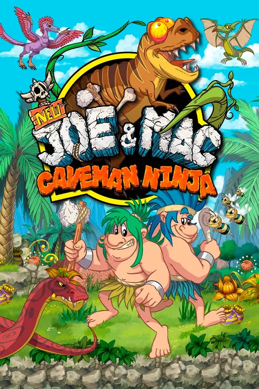 New Joe & Mac - Caveman Ninja — Xbox Live, Standard