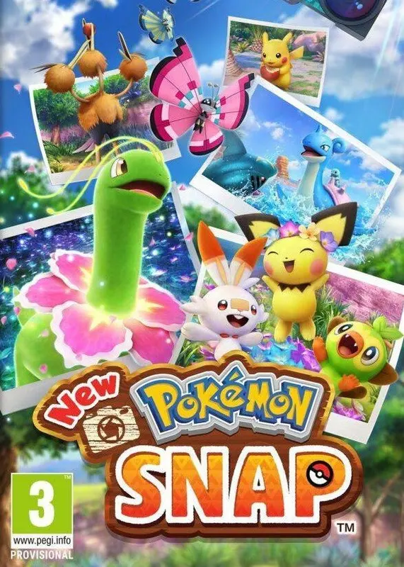 Jaquette de New Pokémon Snap — jeu Nintendo (Nintendo Switch)