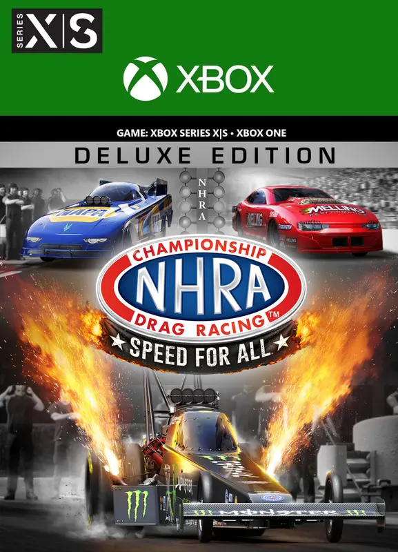 NHRA Championship Drag Racing: Speed for All - Deluxe Edition — Xbox Live, Deluxe Edition
