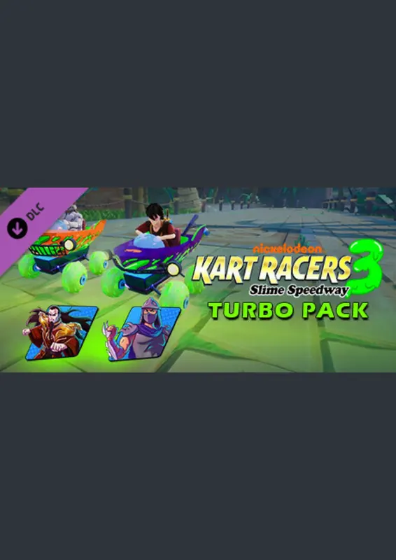 Nickelodeon Kart Racers 3: Slime Speedway Turbo Pack (DLC) — Steam, Standard