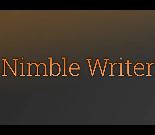 Nimble Writer — Steam, Standard