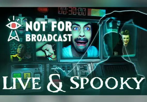 Jaquette de Not For Broadcast - Live & Spooky DLC EN — DLC PC (Steam)