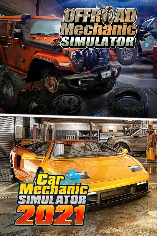 Offroad Mechanic Simulator & Car Mechanic Simulator 2021 — Xbox Live, Standard