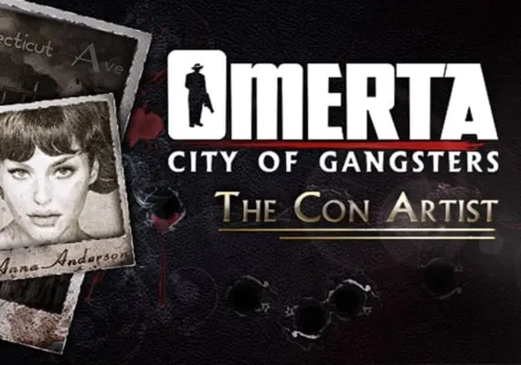 Jaquette de Omerta: City of Gangsters: The Con Artist EN/DE/FR/IT/PL/KO/RU/ES — jeu PC (Steam)