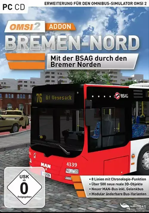 OMSI 2 Add-on Bremen-Nord DLC — Steam, Standard