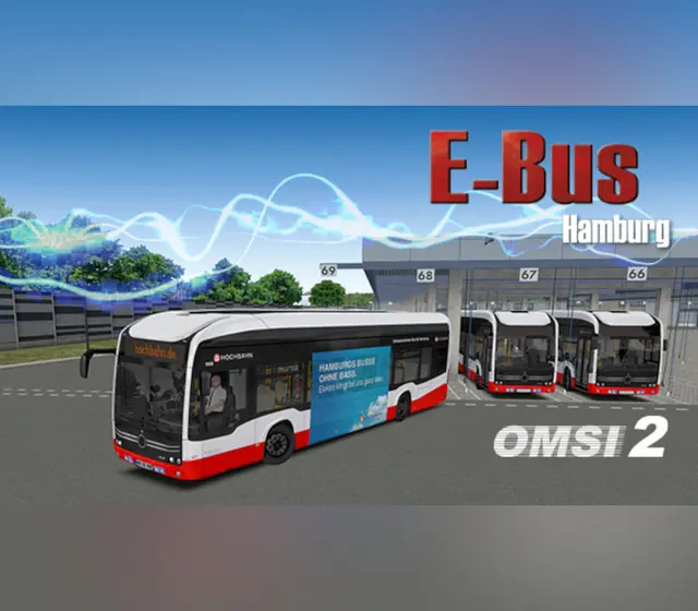 OMSI 2 - Add-On E-Bus Hamburg DLC — Steam, Standard