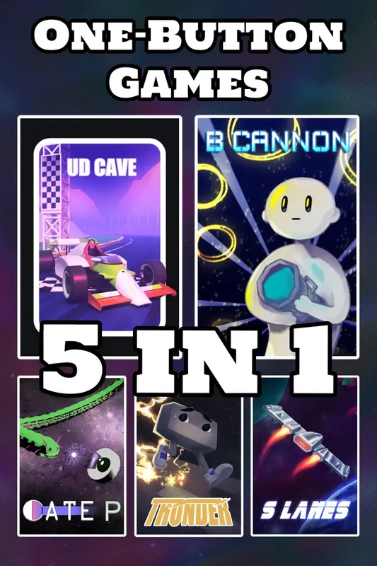 One Button Games 5-in-1 bundle — Xbox Live, Standard