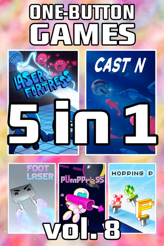 One Button Games 5-in-1 vol. 8 — Xbox Series X|S, Standard