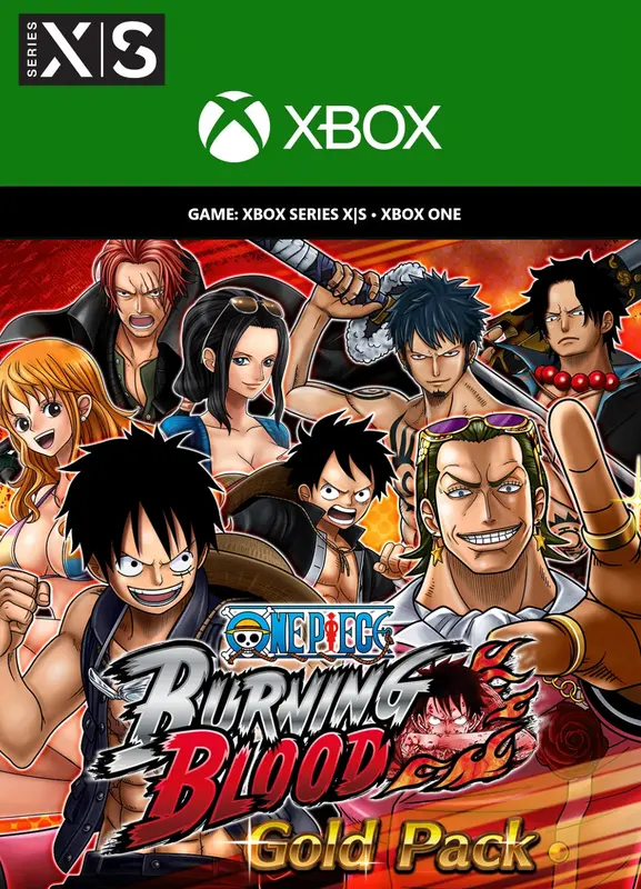 One Piece Burning Blood Gold Pack (DLC) — Xbox Live, Gold Pack
