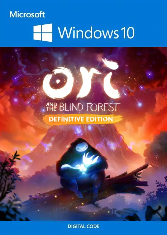 Jaquette de Ori and the Blind Forest (Definitive Edition) - — jeu PC (Microsoft Store (Windows 10))
