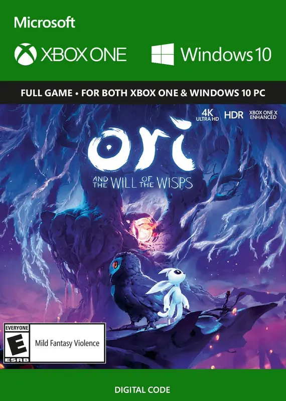 Jaquette de Ori and the Will of the Wisps — jeu Xbox (Xbox One / PC)