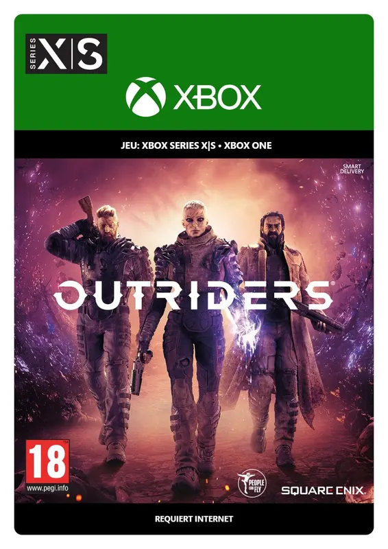 Jaquette de Outriders — jeu Xbox (Xbox One / Xbox Series X|S)