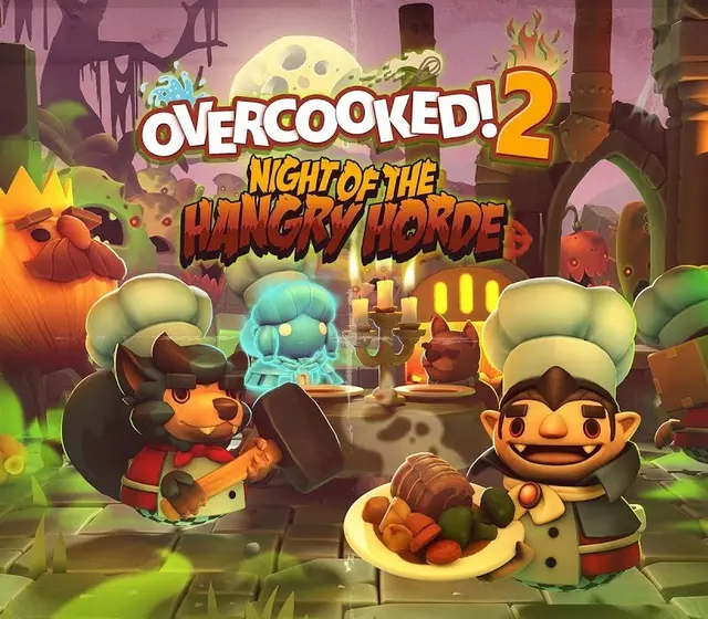 Overcooked! 2 - Night of the Hangry Horde DLC — Steam, Standard