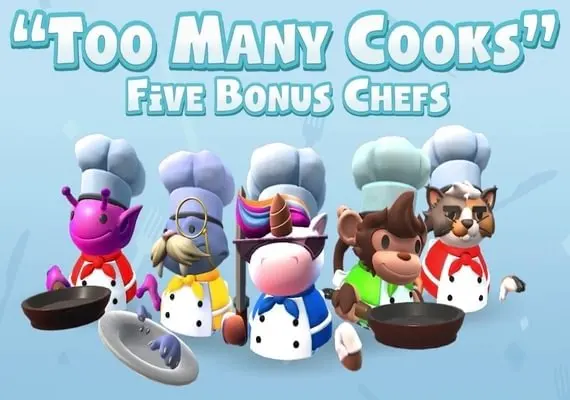 Overcooked! 2 - Too Many Cooks (DLC) — Steam, Standard