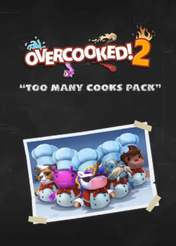 Overcooked! 2 + Too Many Cooks Pack — Steam, Standard