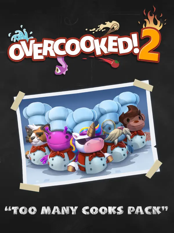 Overcooked! 2 - Too Many Cooks Pack DLC — Steam, Standard