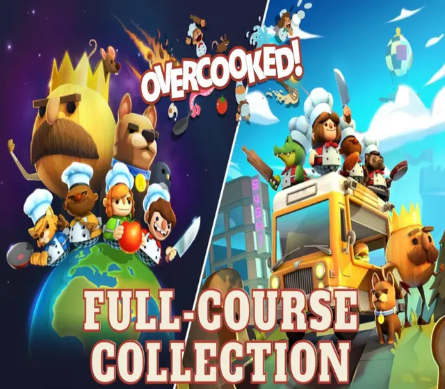 Overcooked: The Full-Course Collection — Steam, Standard