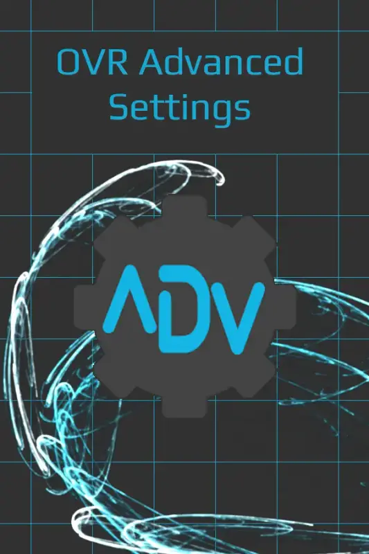 OVR Advanced Settings — Steam, Standard