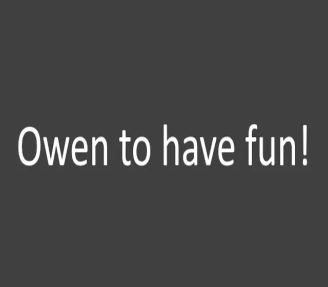 Owen to have fun! — Steam, Standard