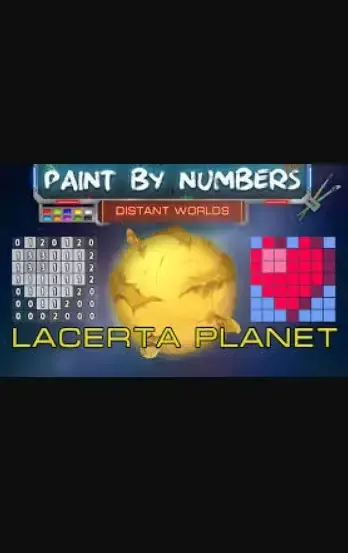 Paint By Numbers - Lacerta Planet DLC — Steam, Standard