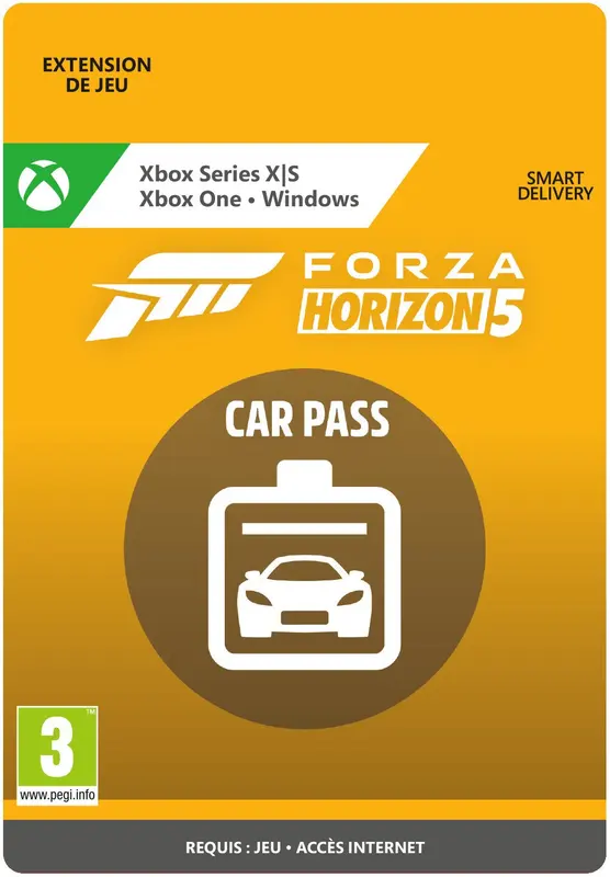 Pass voiture Forza Horizon 5 — Xbox One / Xbox Series X|S / PC, Standard