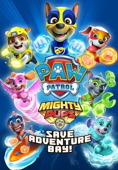 PAW Patrol Mighty Pups Save Adventure Bay — Nintendo Switch, Standard
