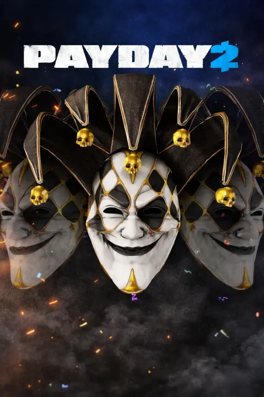 PAYDAY 2 - 10th Anniversary Jester Mask DLC — Steam, Anniversary
