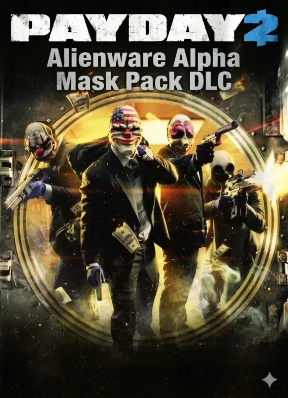 PAYDAY 2 Alienware Alpha Mask Pack DLC — Steam, Standard