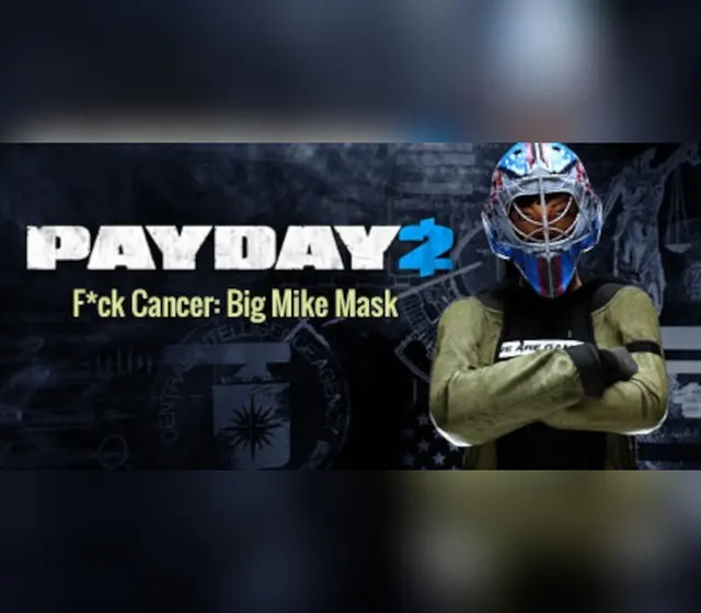 PAYDAY 2 - F*ck Cancer: Big Mike Mask DLC — Steam, Standard