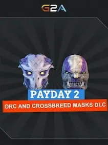 PAYDAY 2: Orc and Crossbreed Masks — Steam, Standard