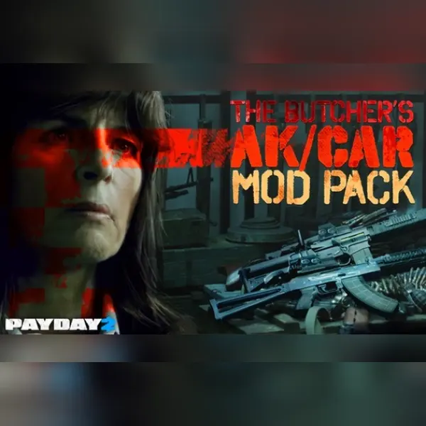 PAYDAY 2: The Butcher's AK/CAR Mod Pack (DLC) — Steam, Standard