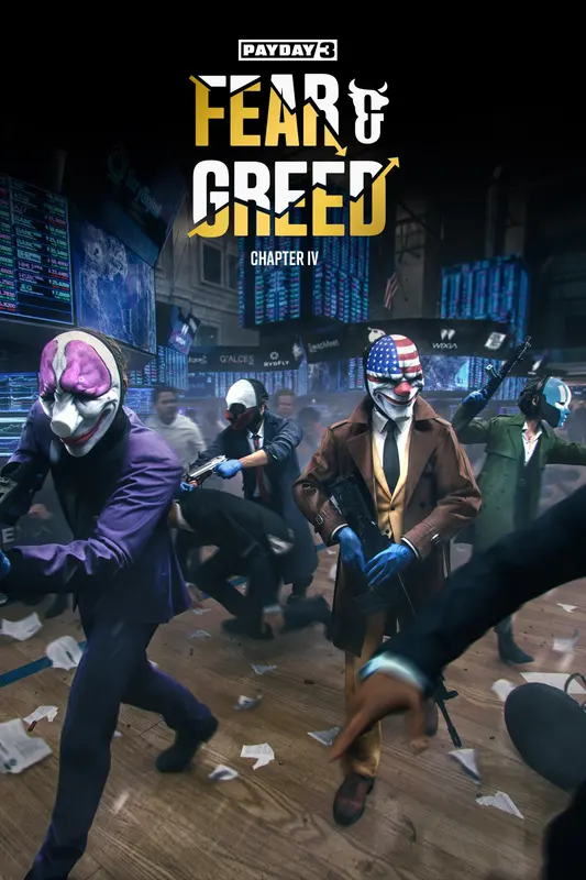 PAYDAY 3: Chapter 4 - Fear & Greed (DLC) — Xbox Series X|S / PC, Standard