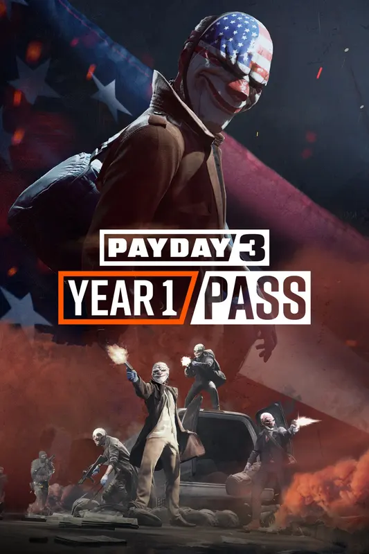 PAYDAY 3: Year 1 Pass (DLC) — Xbox Series X|S / PC, Standard