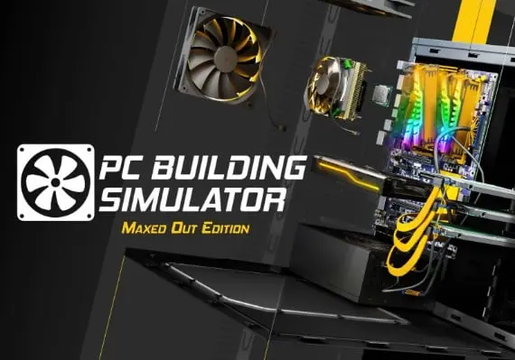 Jaquette de PC Building Simulator Maxed Out Edition — jeu PC (Steam)