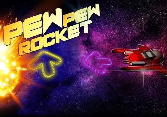 Jaquette de Pew Pew Rocket EN — jeu PC (Steam)