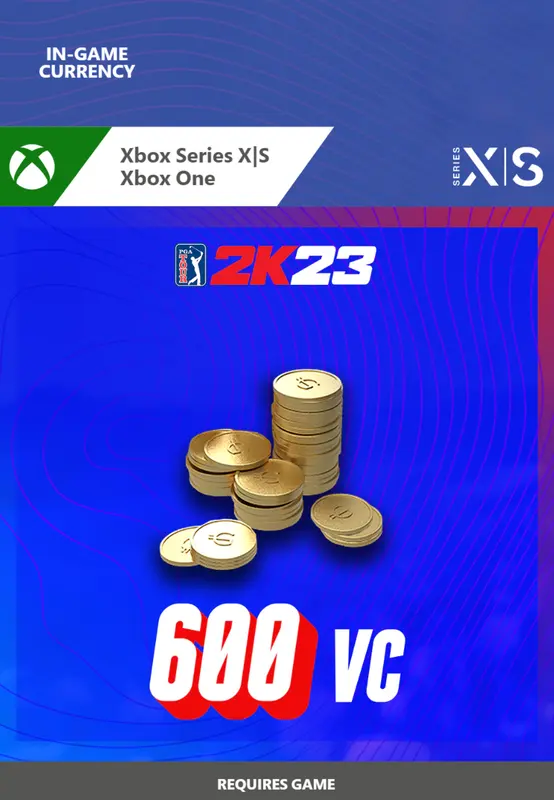 PGA TOUR 2K23 600 VC Pack — Xbox Live, Standard